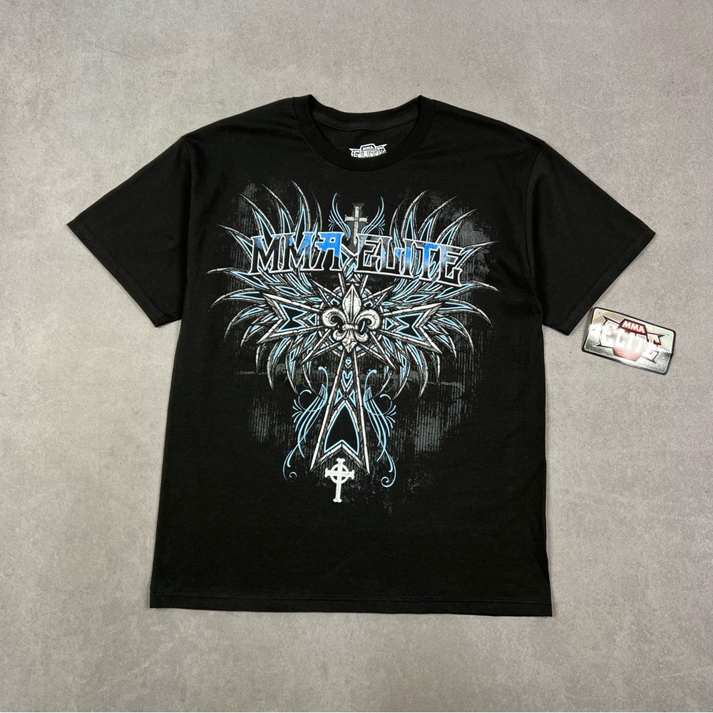 MMA Elite Black Graphic Tee
